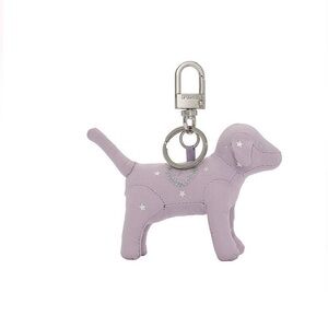 VS PINK MICRO DOG KEYCHAIN CHARM